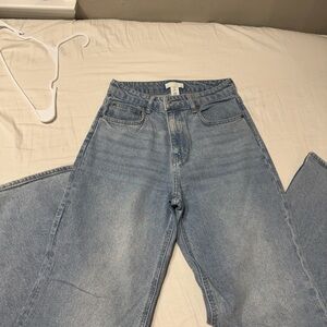H&M Light Blue Straight Leg Women's Jeans